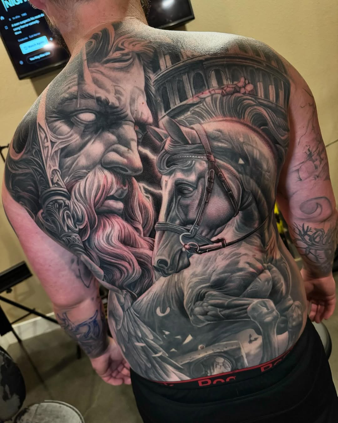 Tattoo by @smokestatts21 — realism, black_and_grey