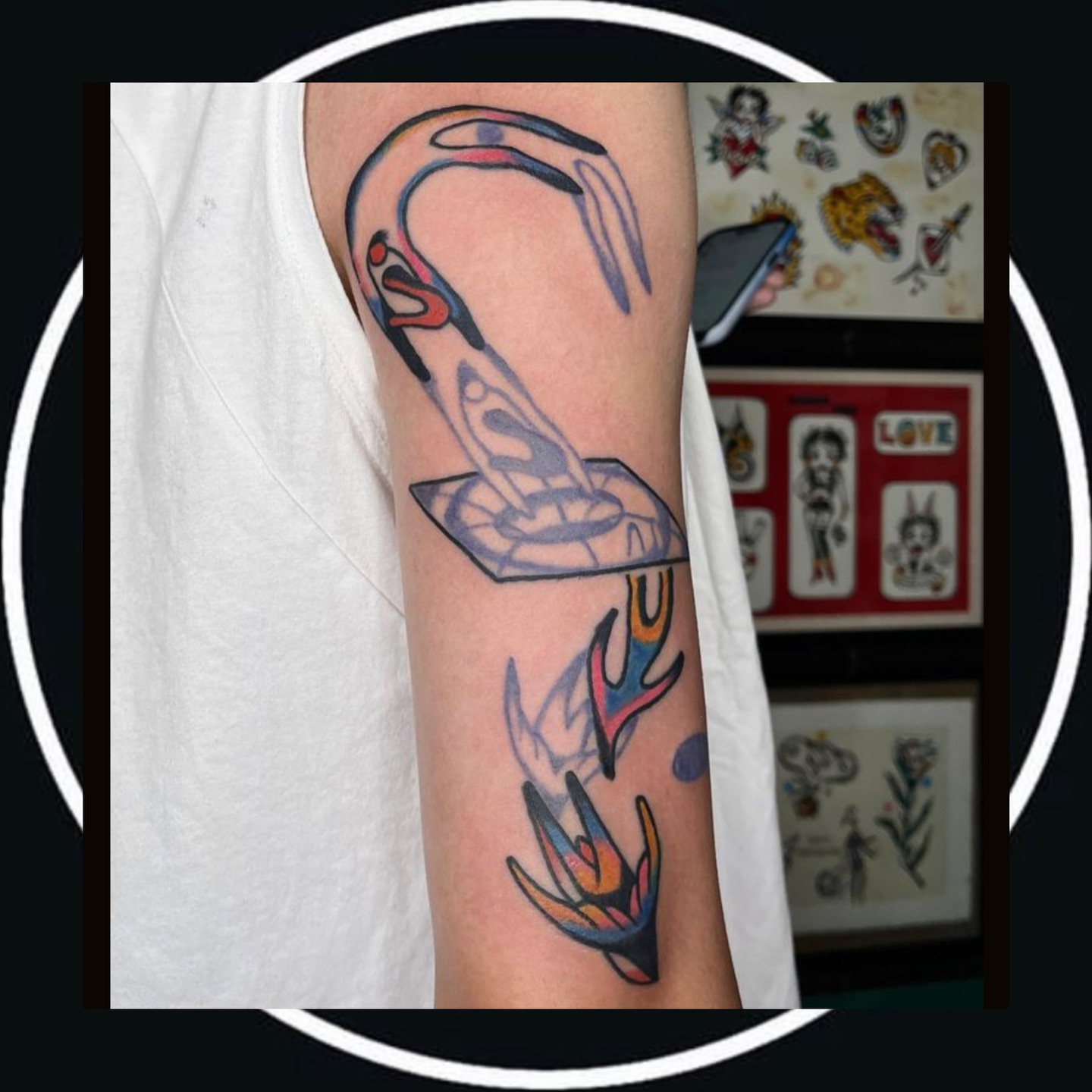 Tattoo by @tattoosgumi — geometric
