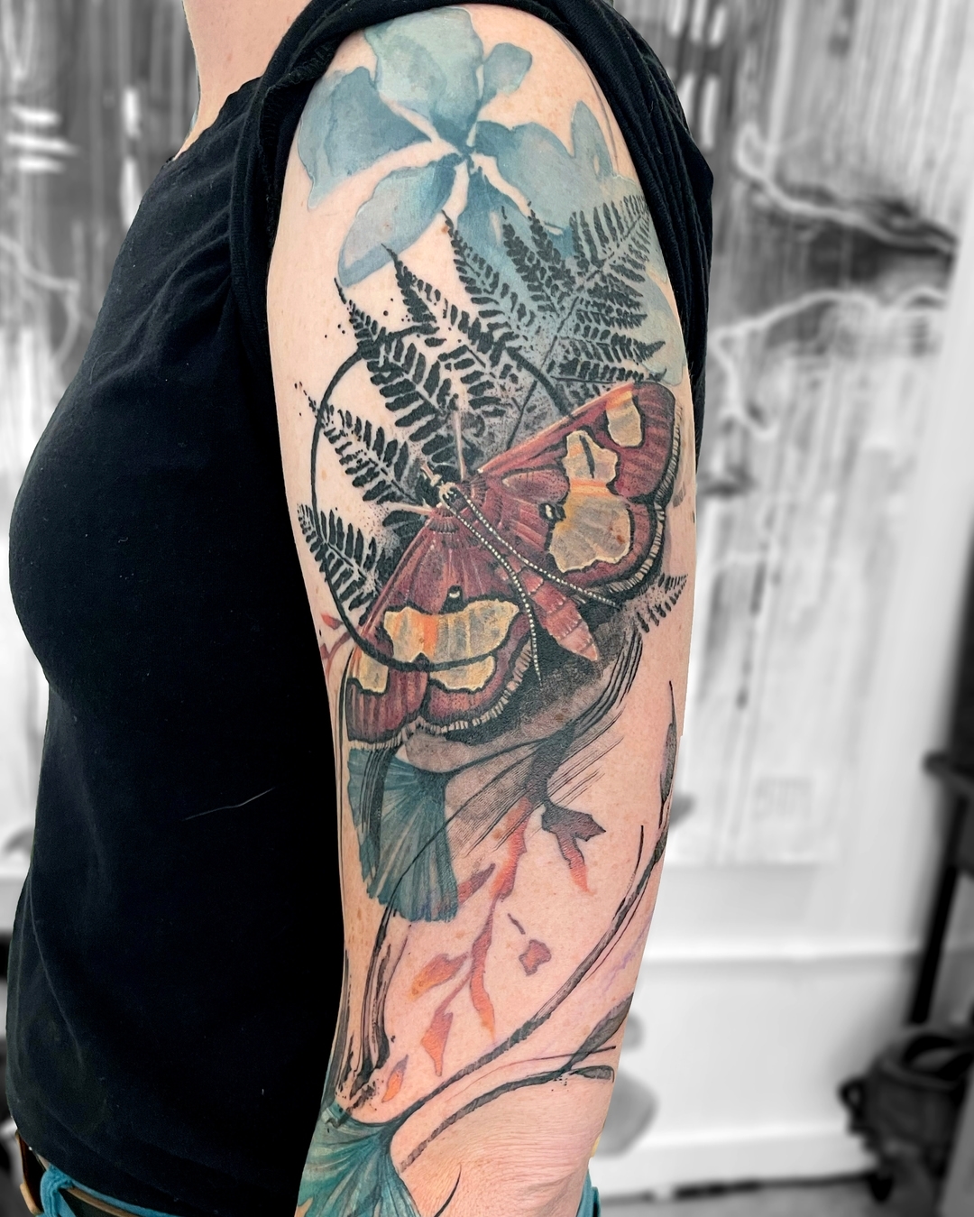 Tattoo by @emmagracetattoo — watercolor, realism