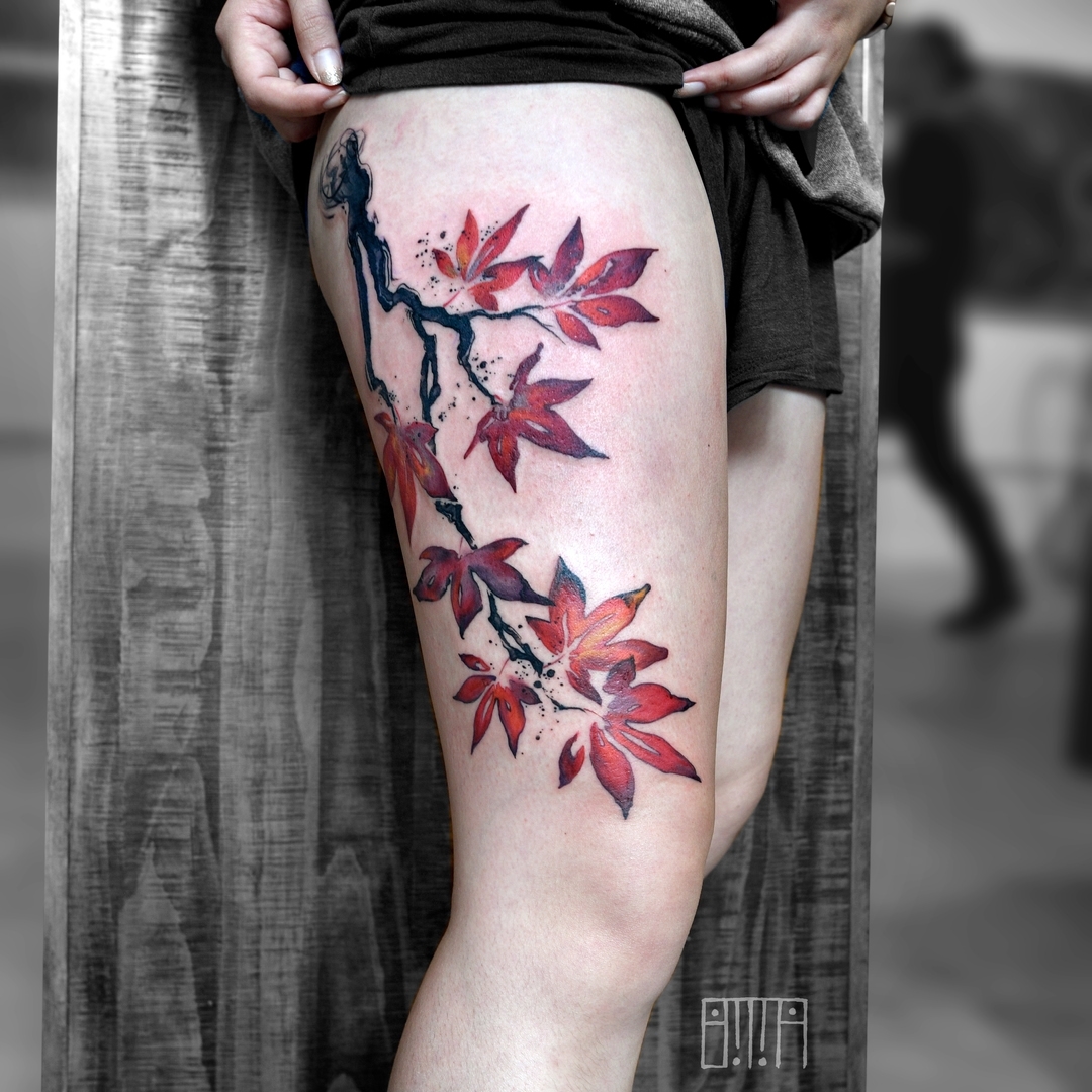 Tattoo by @emmagracetattoo — watercolor