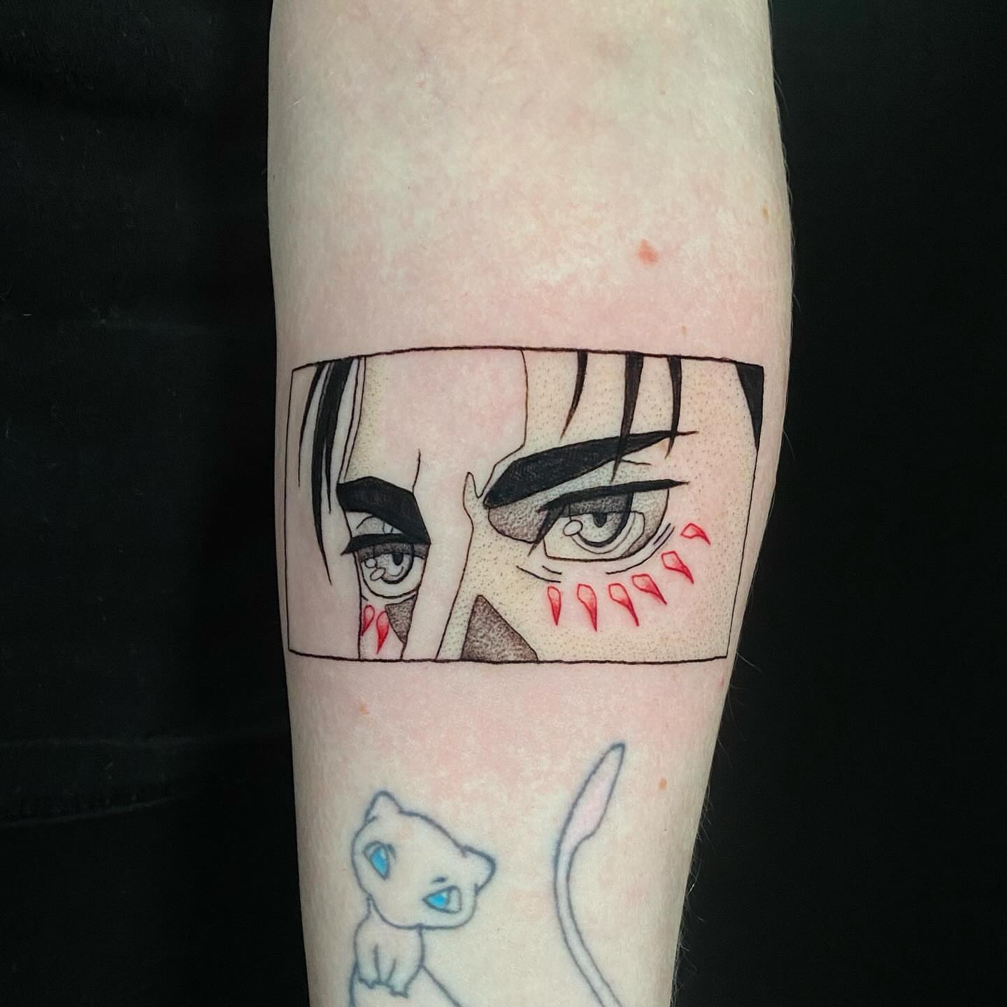 Tattoo by @artistofflesh — anime