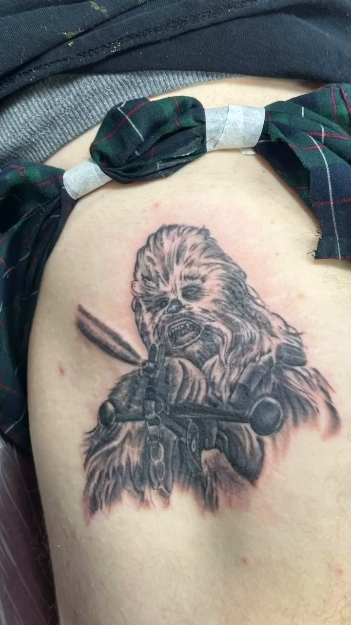 Tattoo by @jbeantat2 — realism, black_and_grey