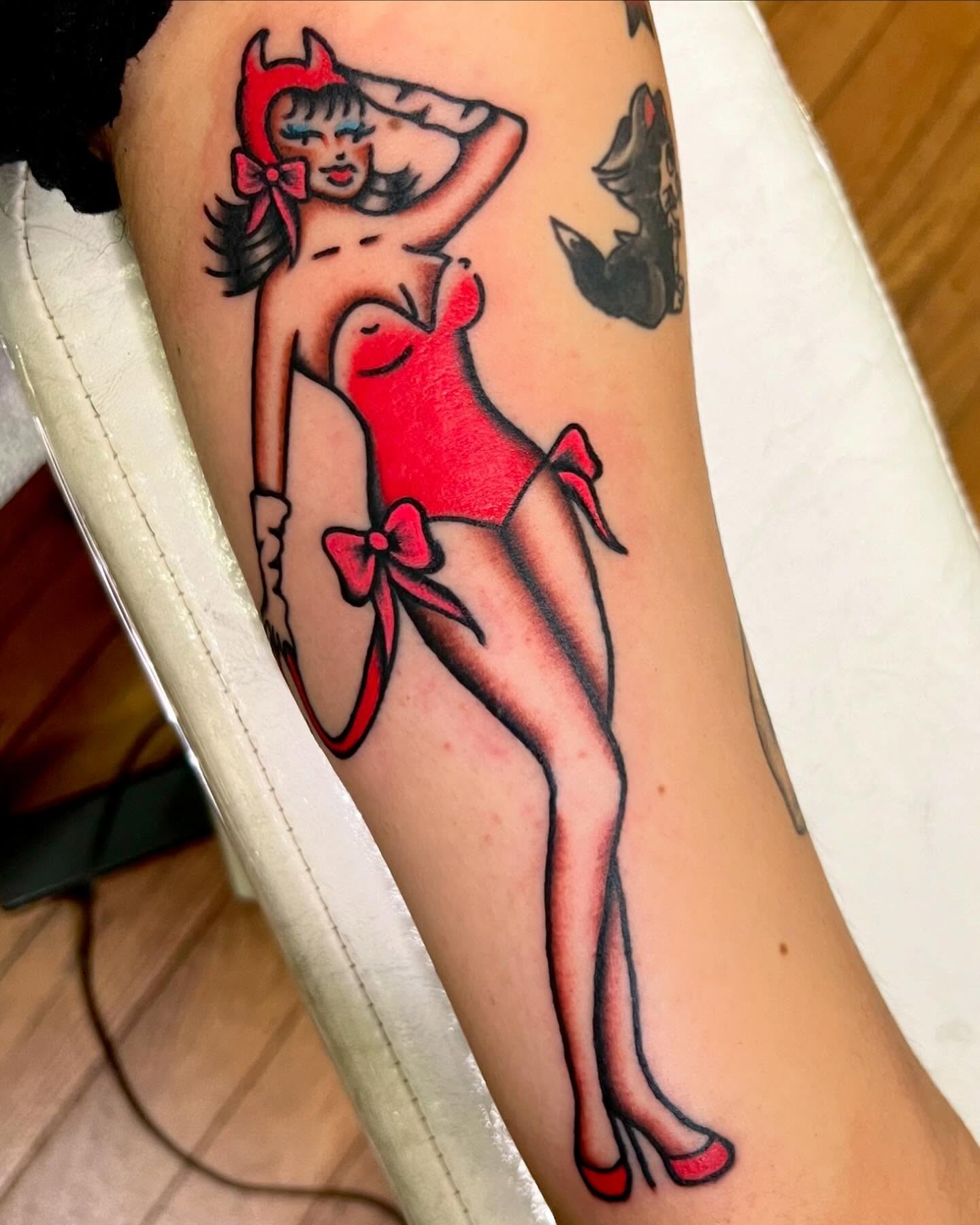 Tattoo by @misssdanica — american_traditional