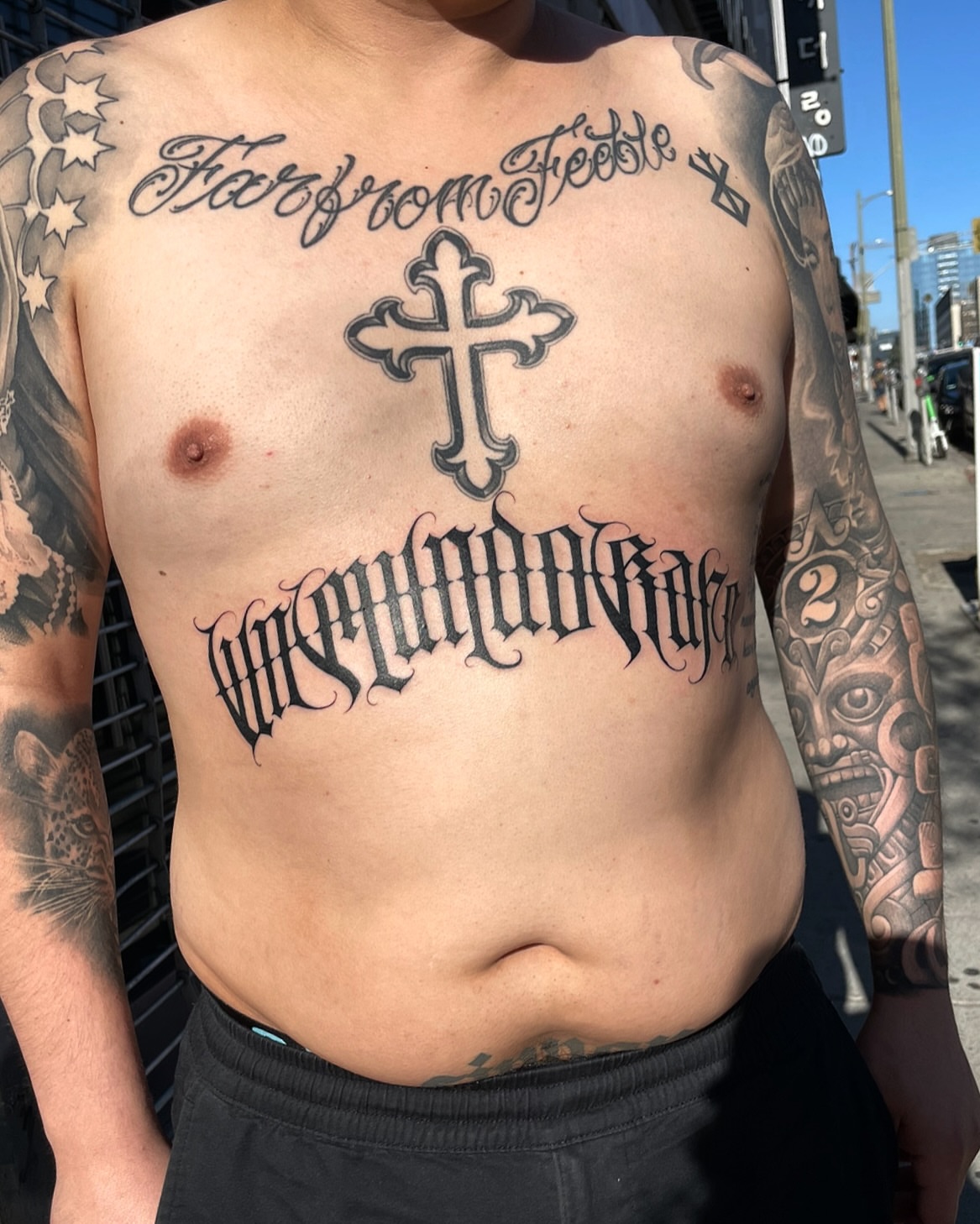 Tattoo by @joon_letters — black_and_grey