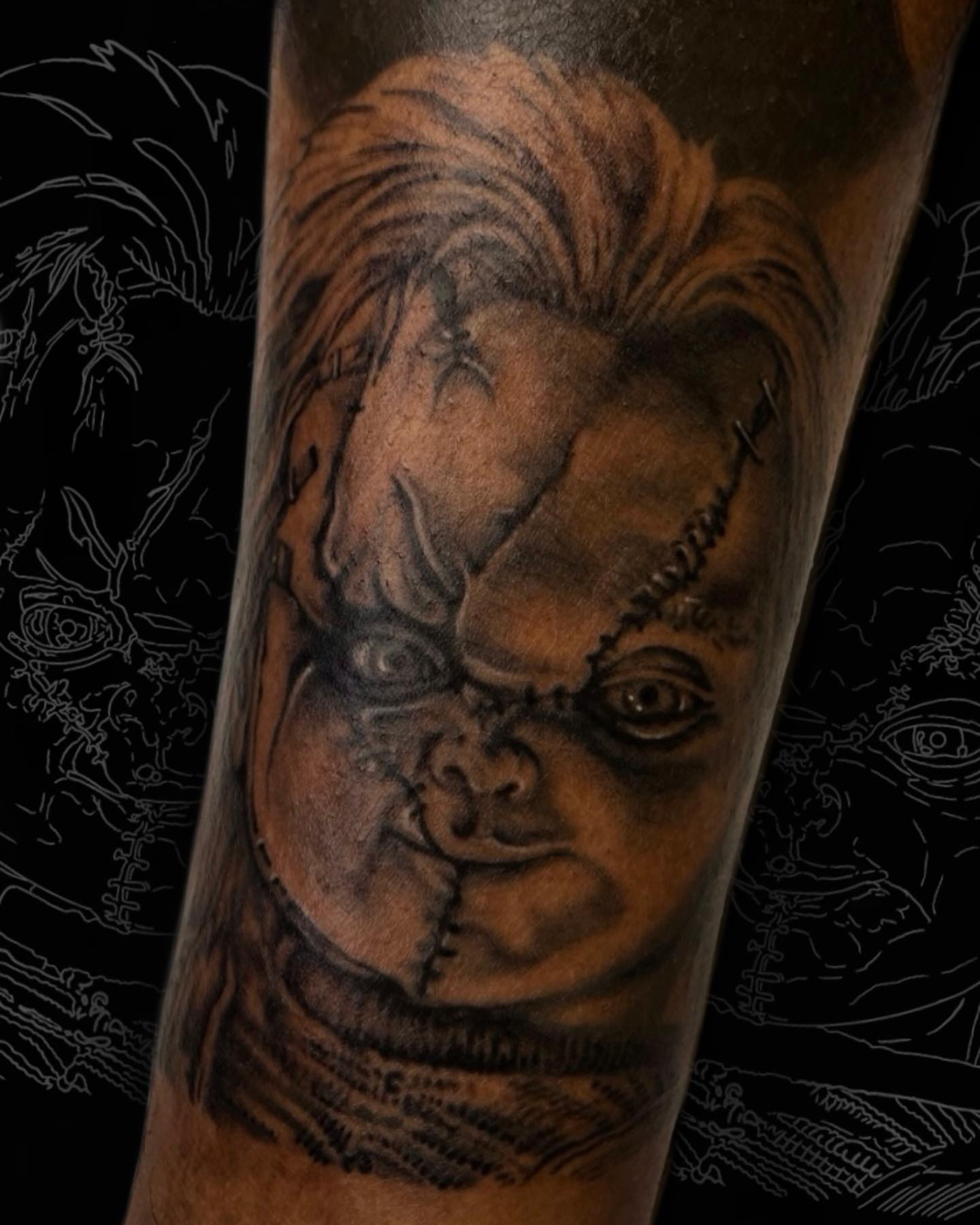 Tattoo by @thee_k8_kelly β realism, dark_realism