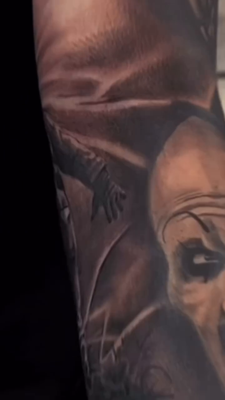 Portrait sleeve realism tattoo by Nance⚡