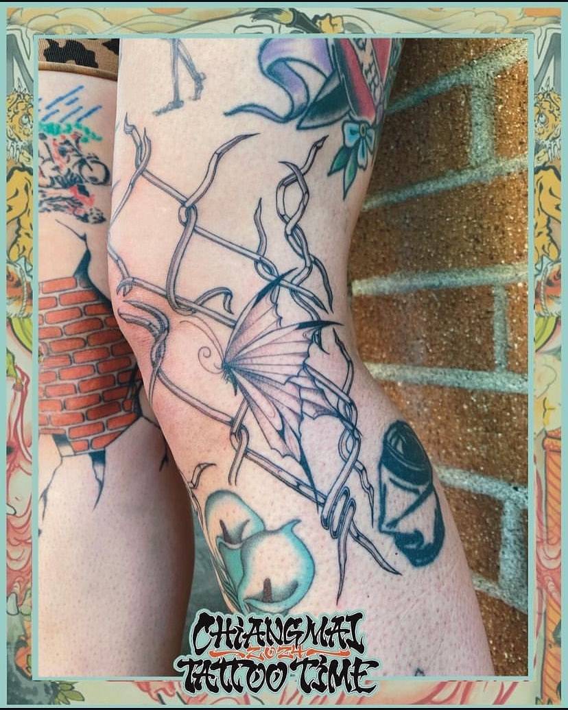 Tattoo by @halim.thedream β american_traditional, dotwork