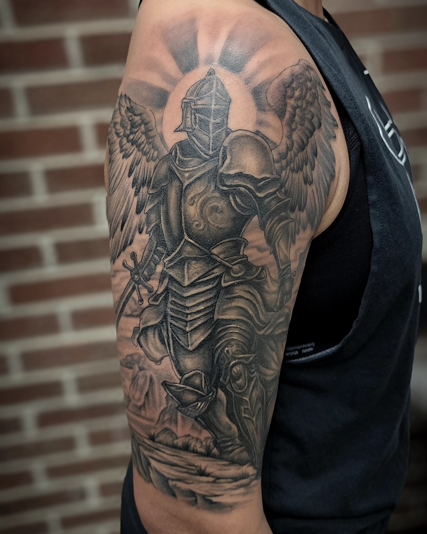 Tattoo by @ower_hernandez — black_and_grey, realism