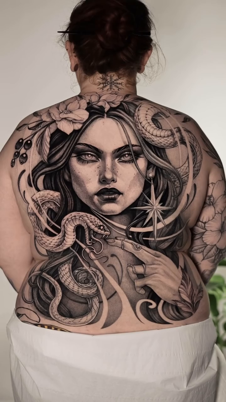 Tattoo by @abcd_tattoo — realism, black_and_grey