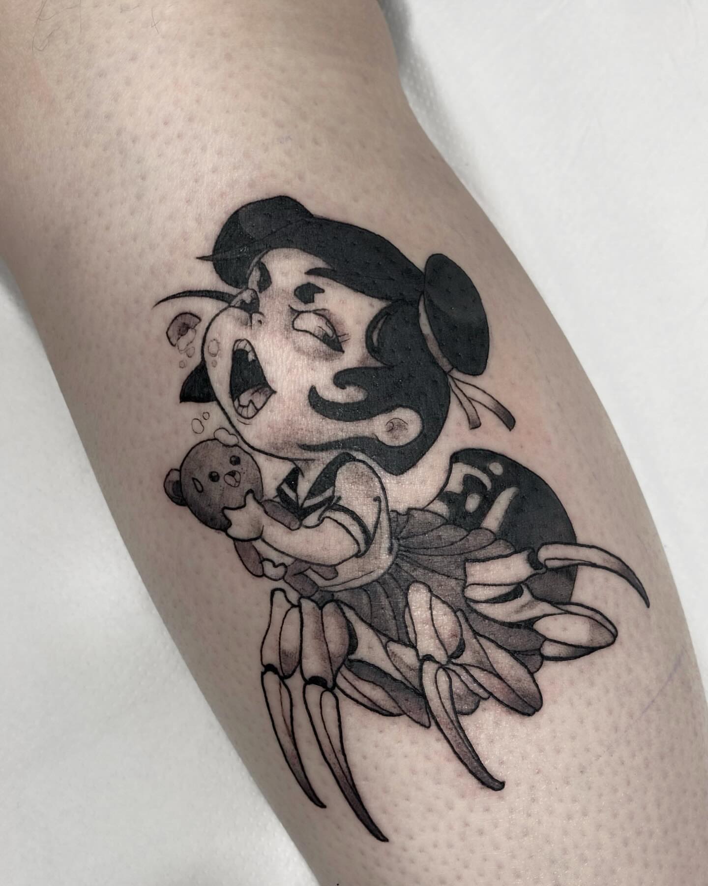 Tattoo by @suba_tattoo — black_and_grey