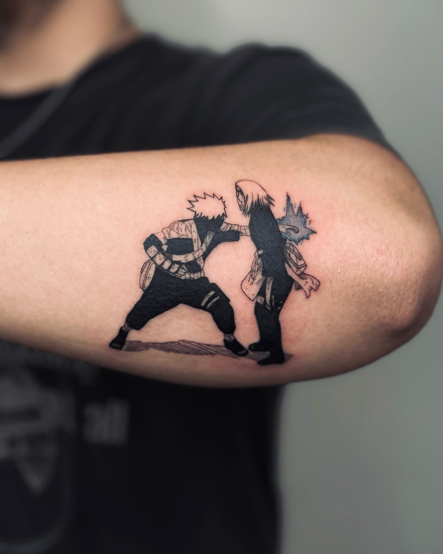 Tattoo by @a.ink.tattoo_leo — anime