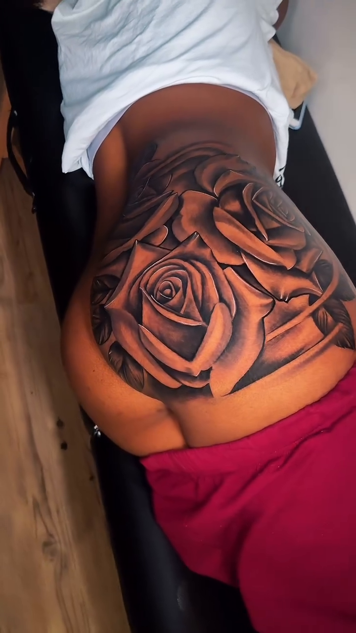 Tattoo by @another_tattoo — realism, black_and_grey