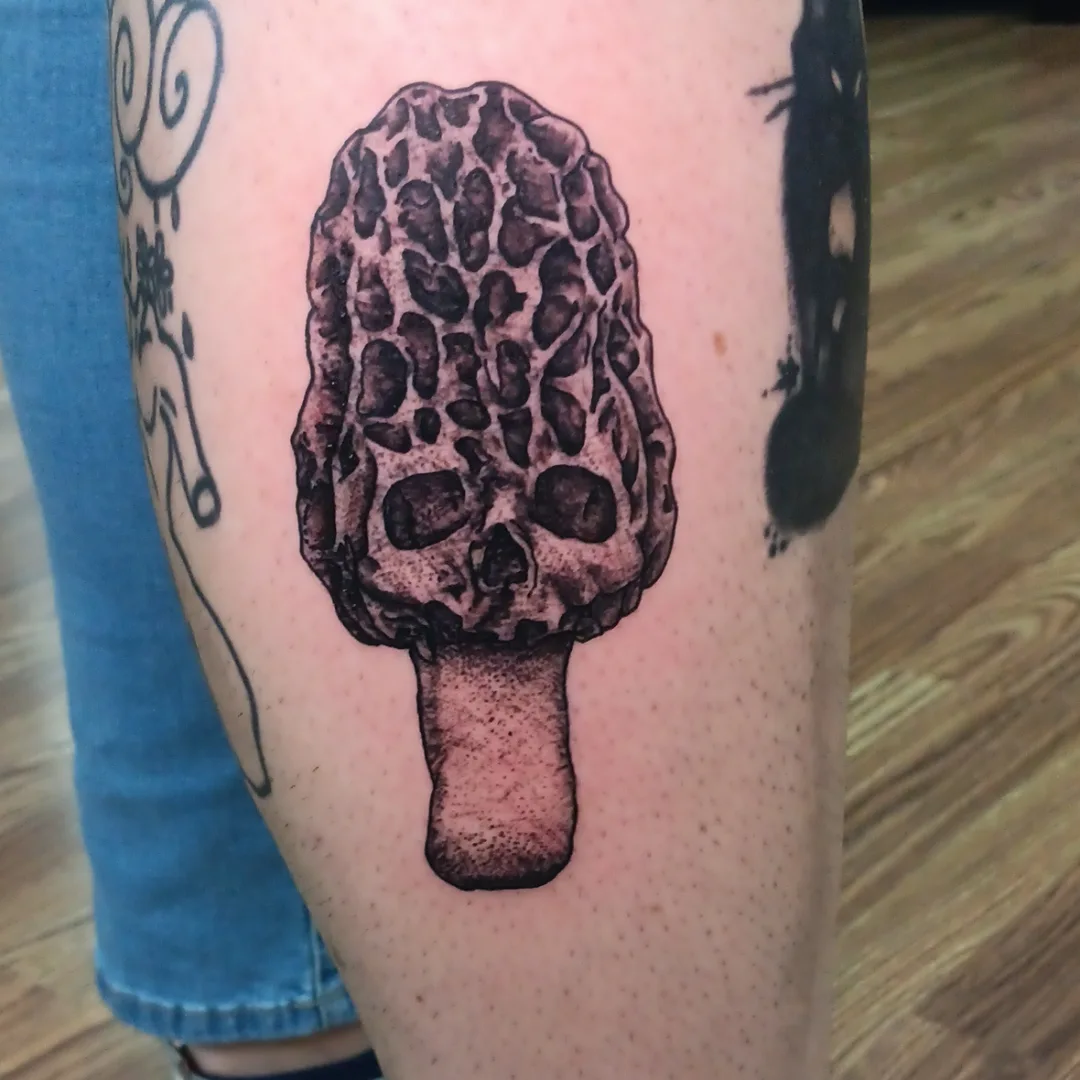 Tattoo by @speedy_tattz — black_and_grey