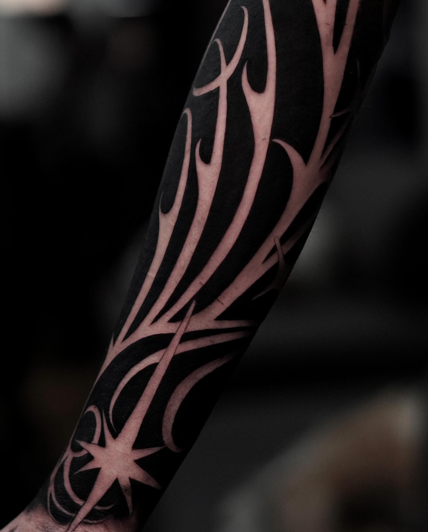 Tattoo by @jssica666 — tribal