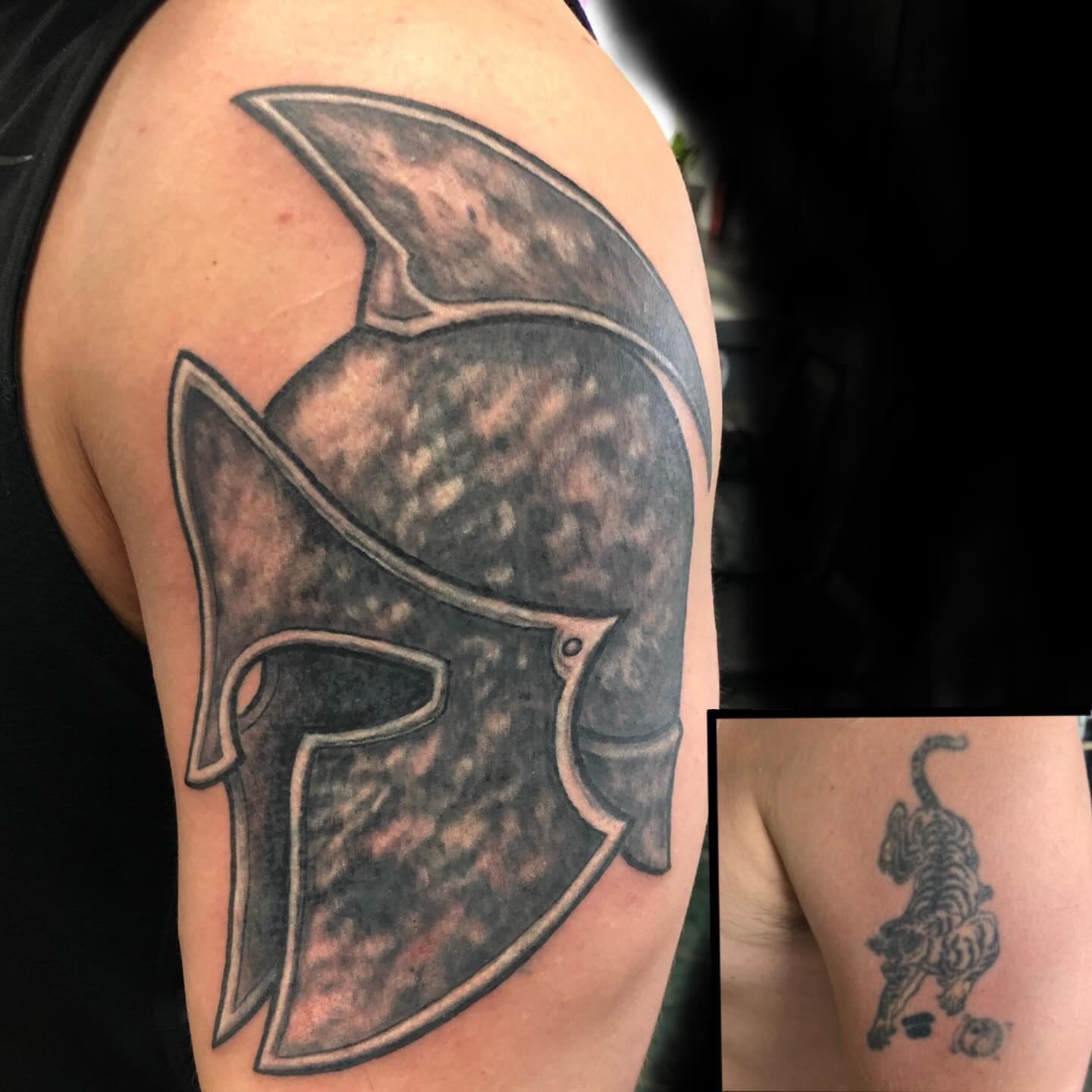 Tattoo by @j_bradbury3 — black_and_grey