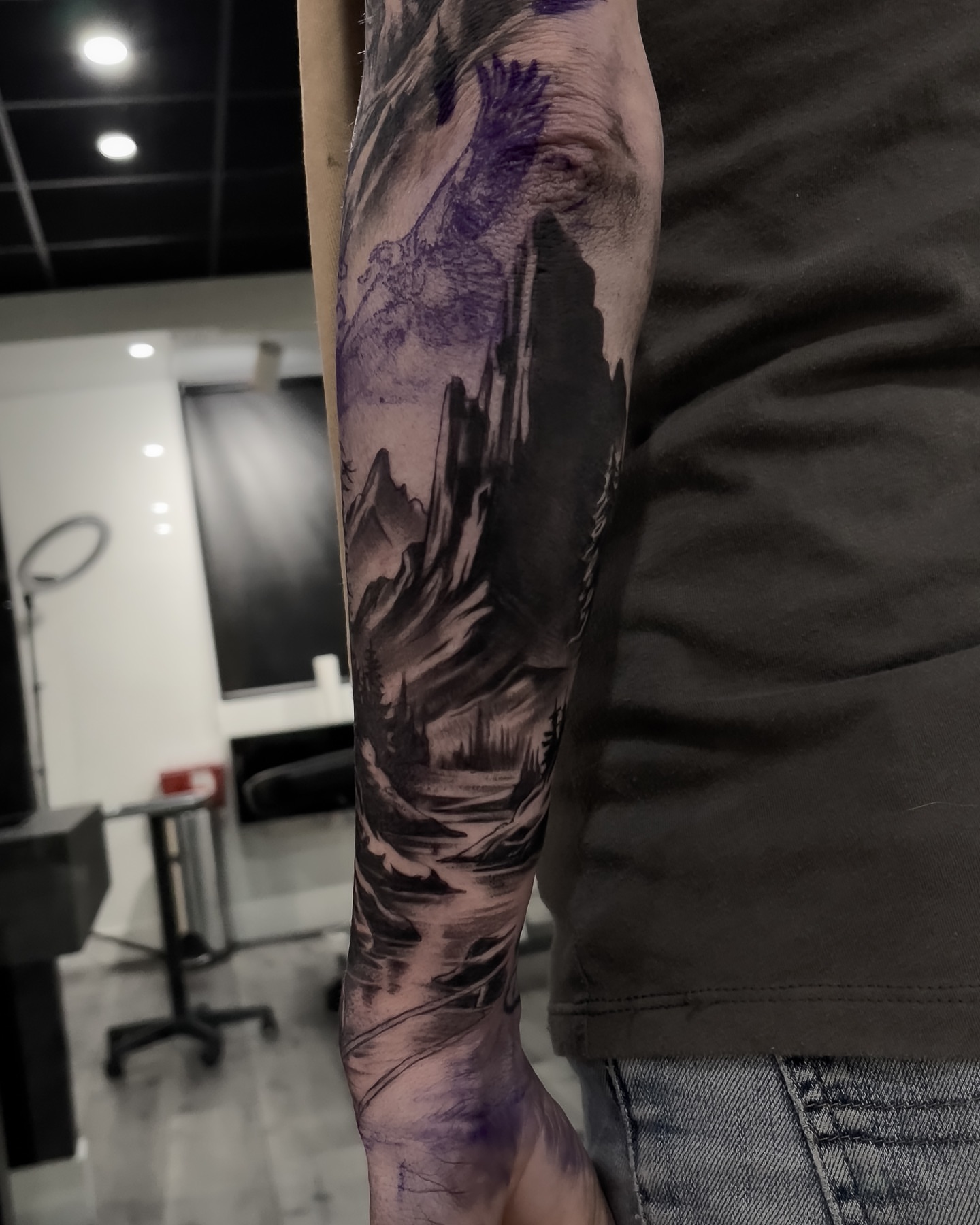 Tattoo by @_ambitiousdreamer β realism, black_and_grey