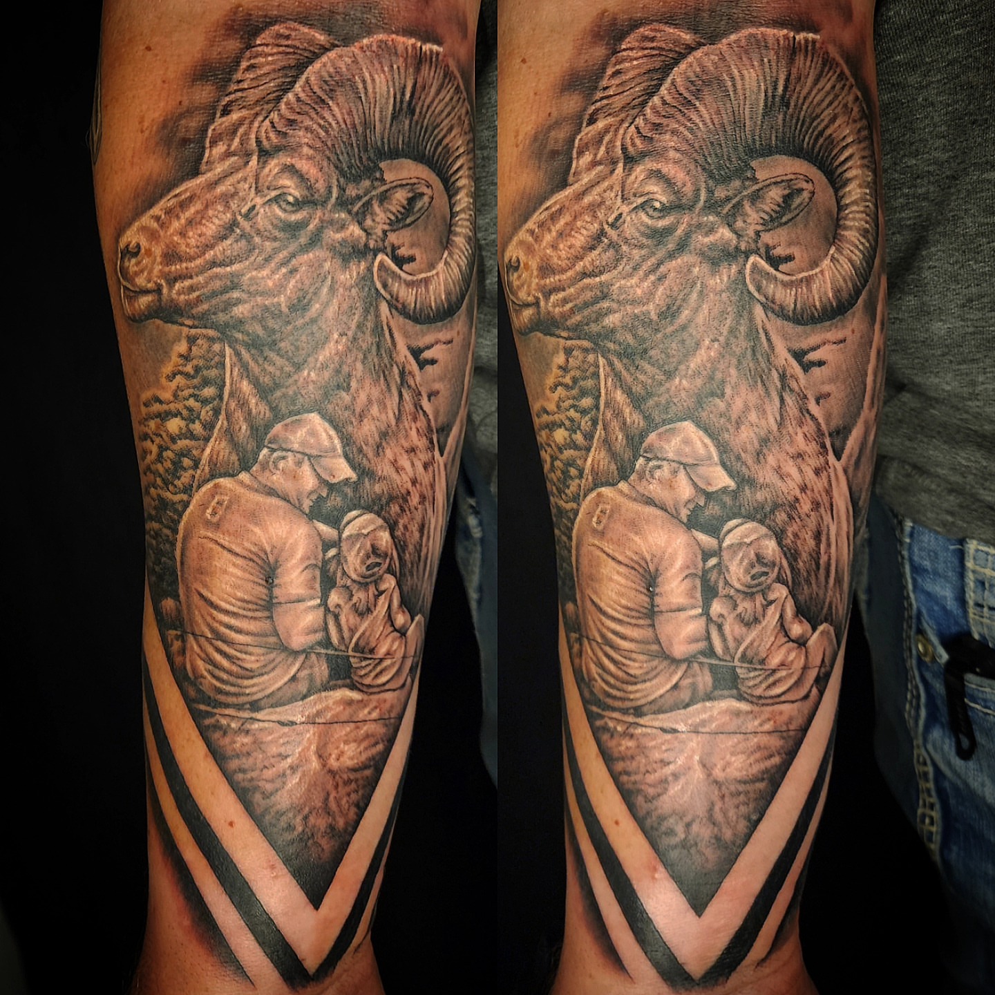 Tattoo by @junkyardyouth — realism, black_and_grey