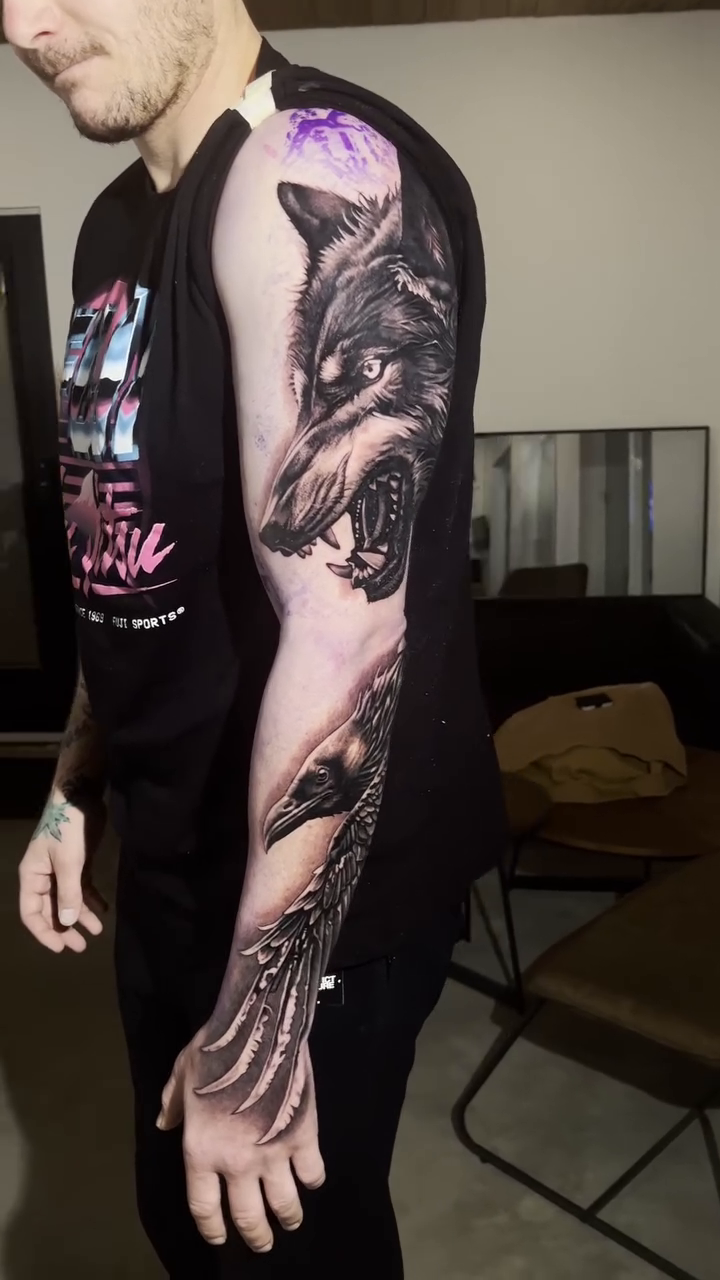 Tattoo by @lukalajoie — realism, black_and_grey