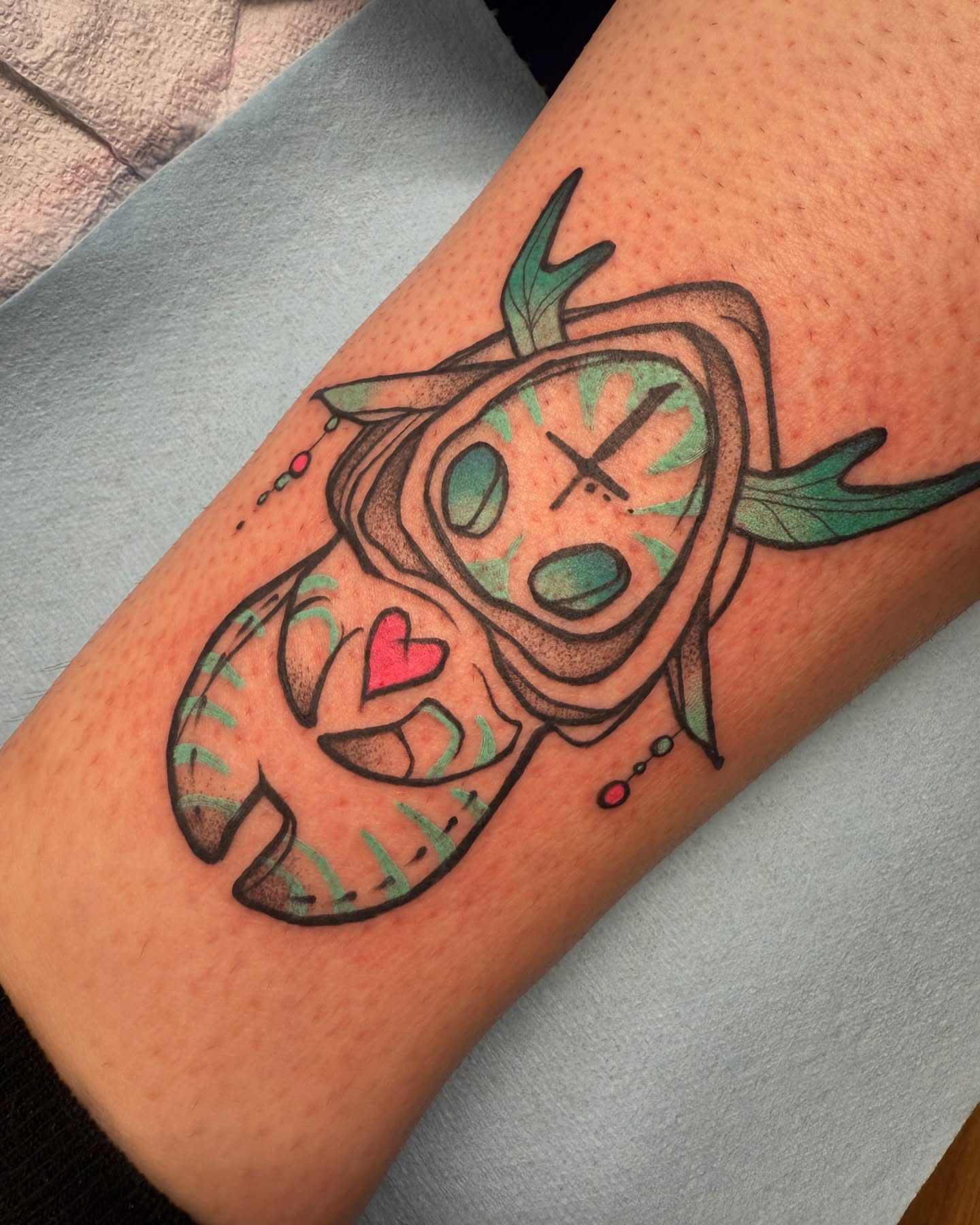 Tattoo by @connellytaittattoo — dotwork