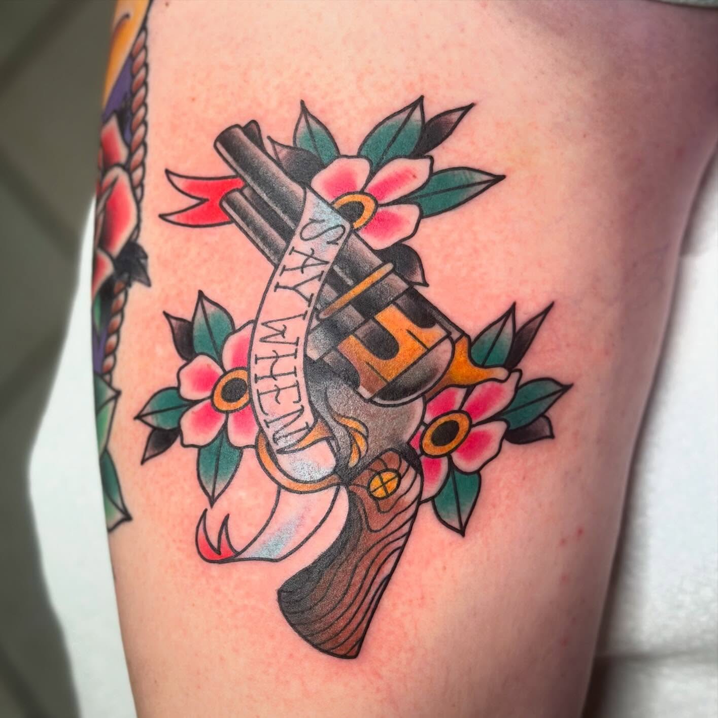 Tattoo by @aleenahkentattoo — american_traditional
