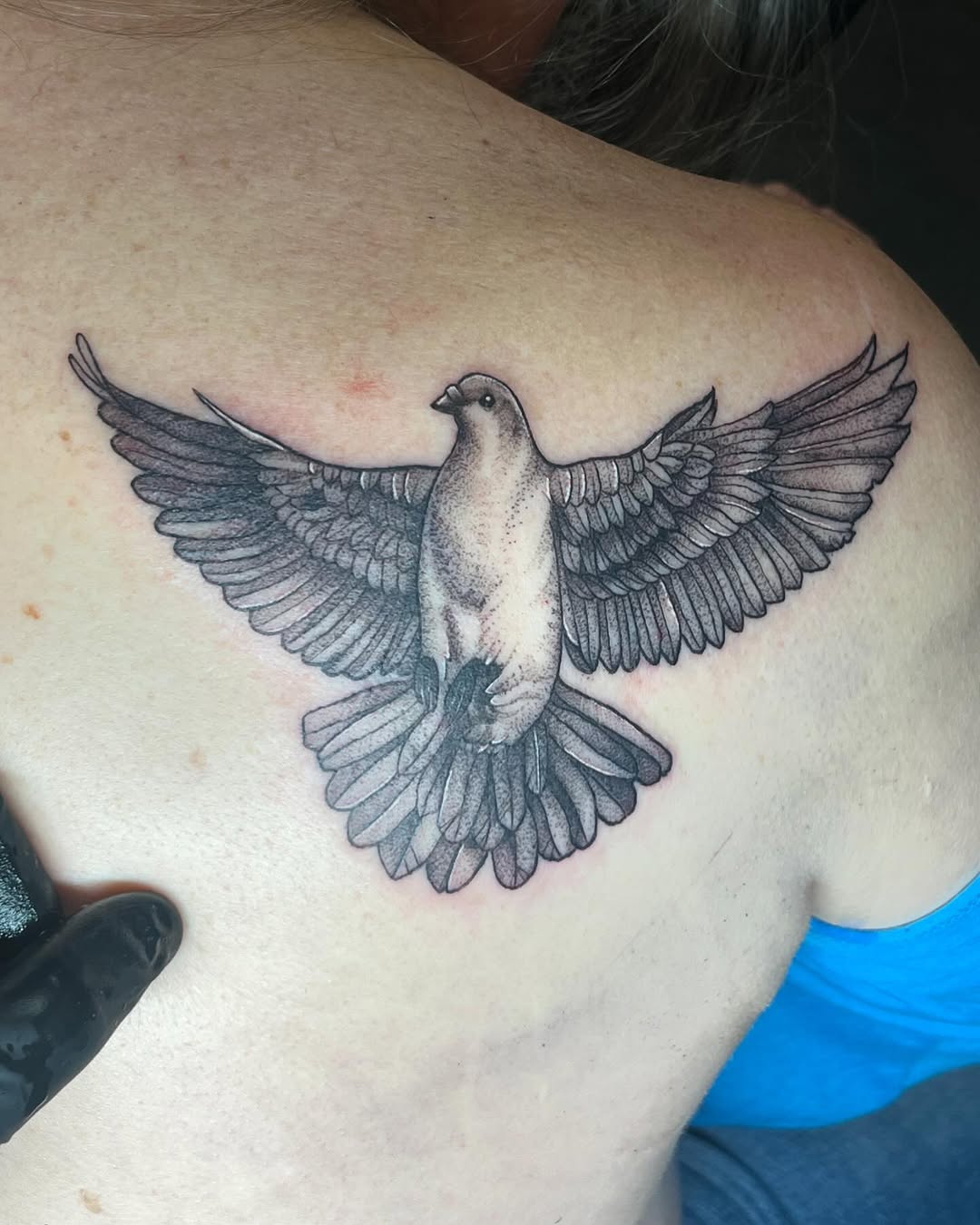 Tattoo by @illestgorilla — black_and_grey, realism