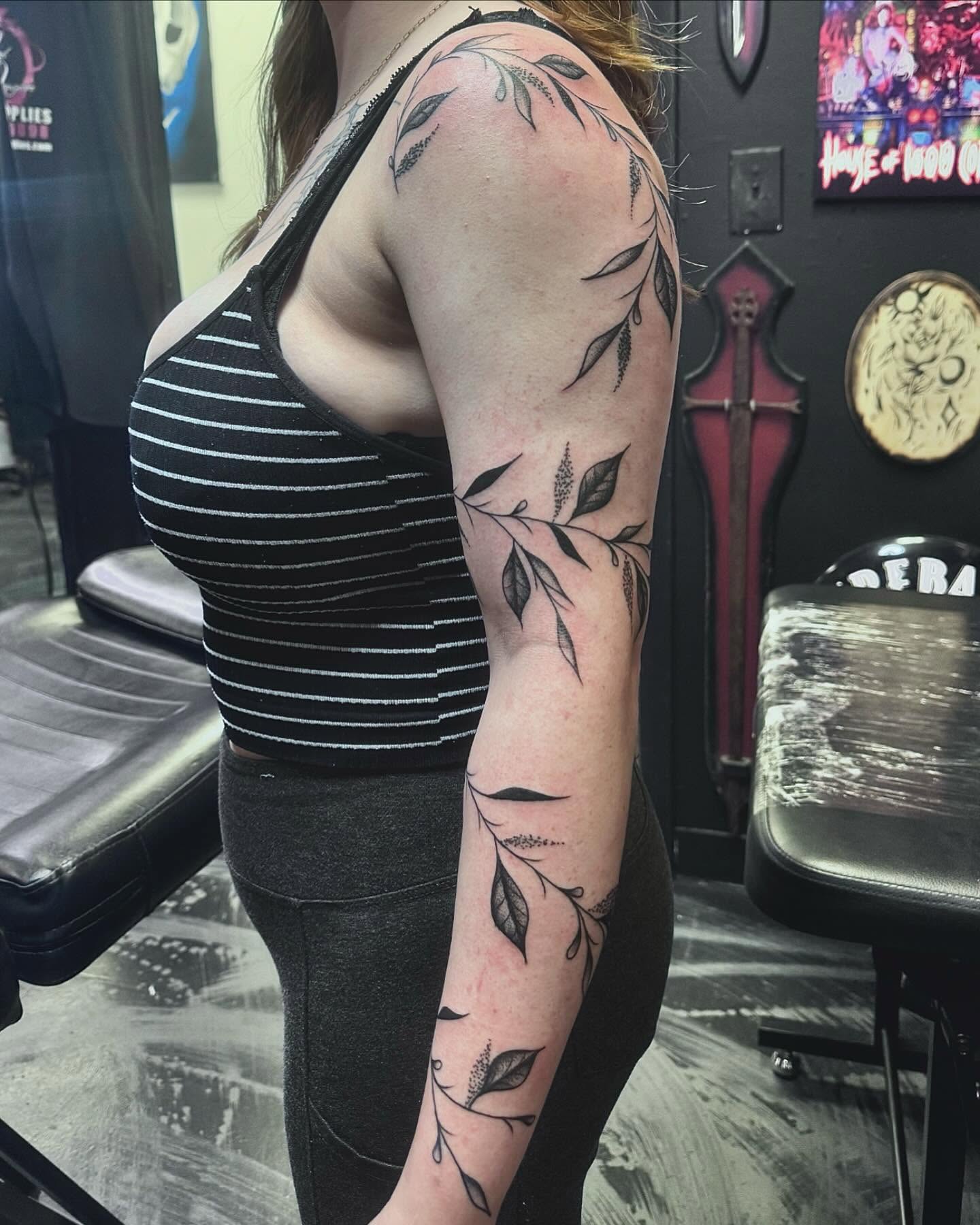 Tattoo by @colby_tattoos — black_and_grey