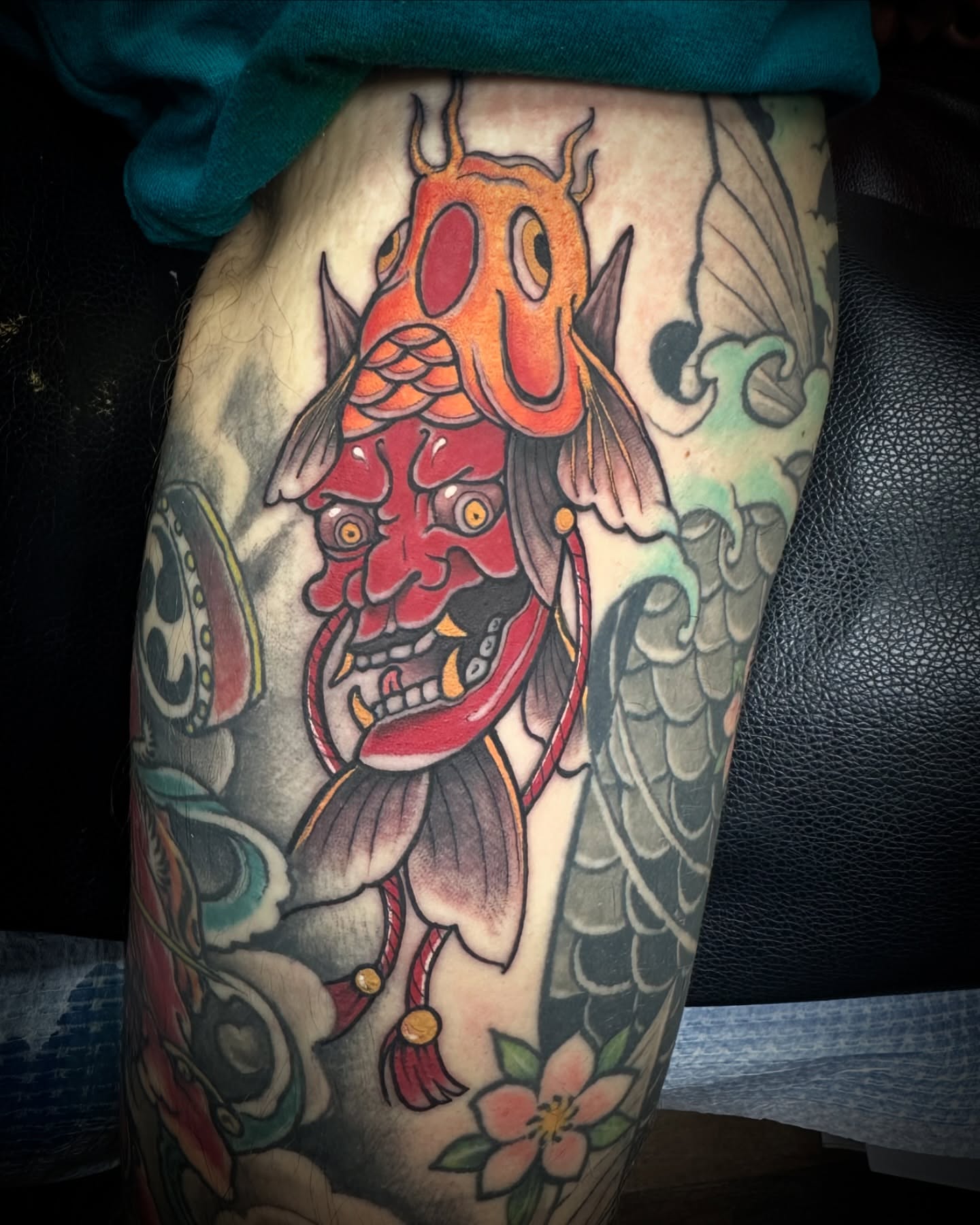 Tattoo by @ryantedduarte_tattoos — american_traditional, japanese_irezumi