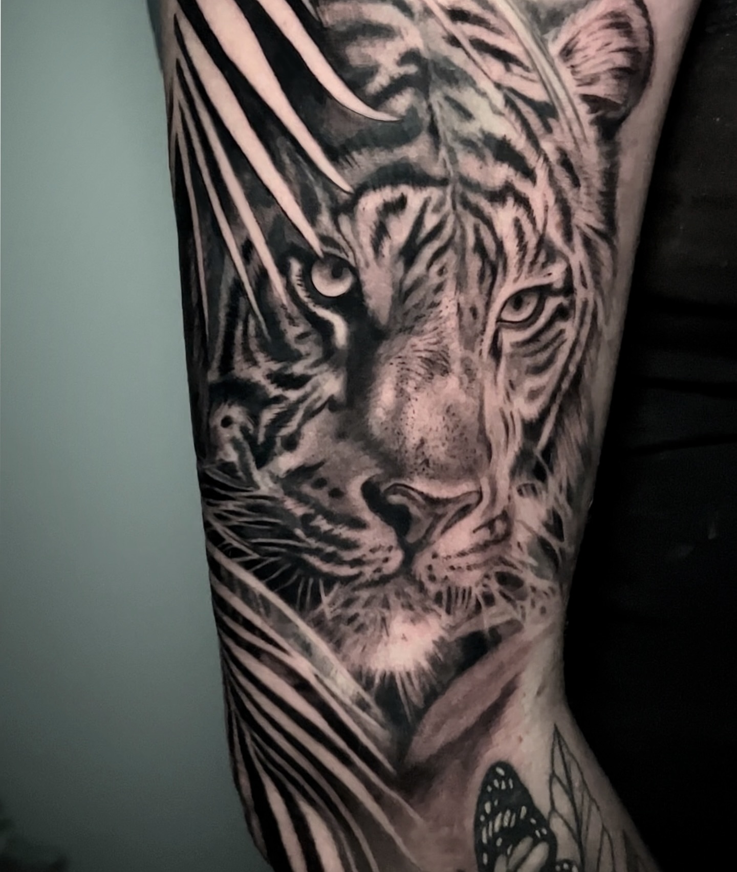 Tattoo by @jxrtattoos — realism, black_and_grey