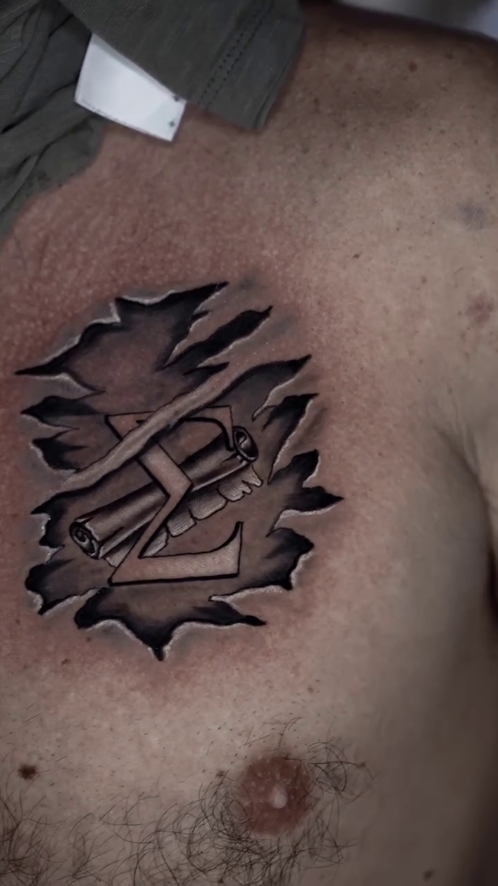 Tattoo by @pango_tattoo — realism, black_and_grey