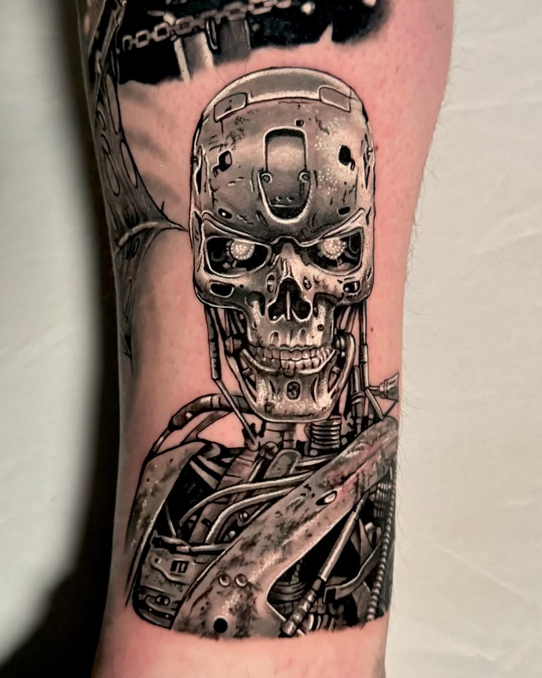 Tattoo by @crimzonmoon_ — realism, black_and_grey