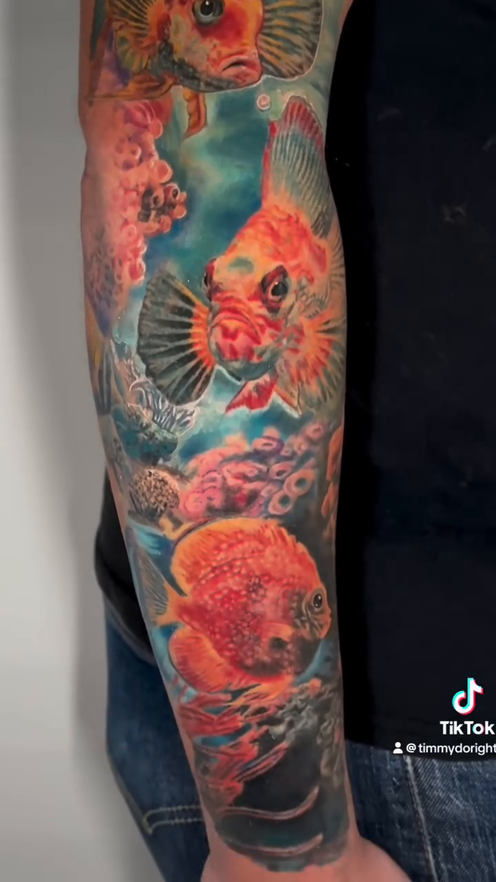 Tattoo by @timmy_vandroff — realism, japanese_irezumi