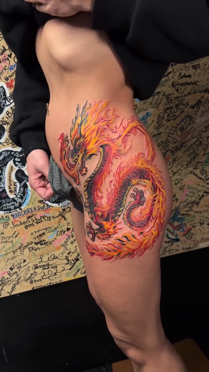Tattoo by @rockemtatts — japanese_irezumi