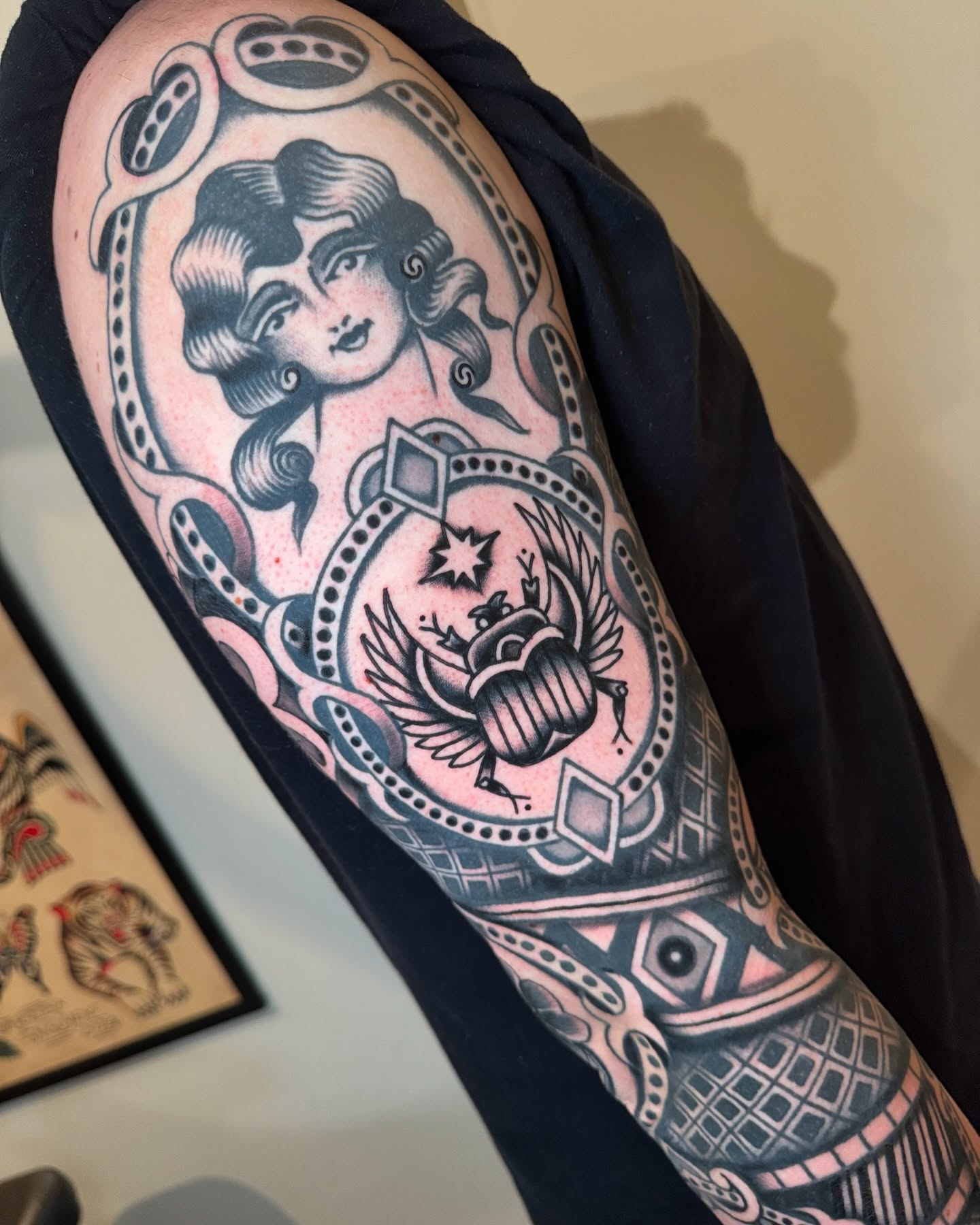 Tattoo by @angelhandstattoo — american_traditional