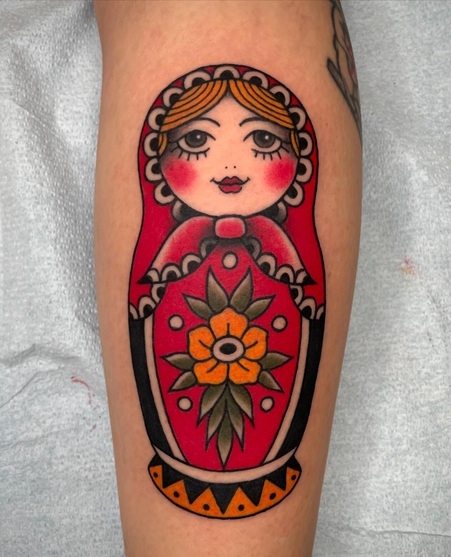 Tattoo by @krystendae — american_traditional