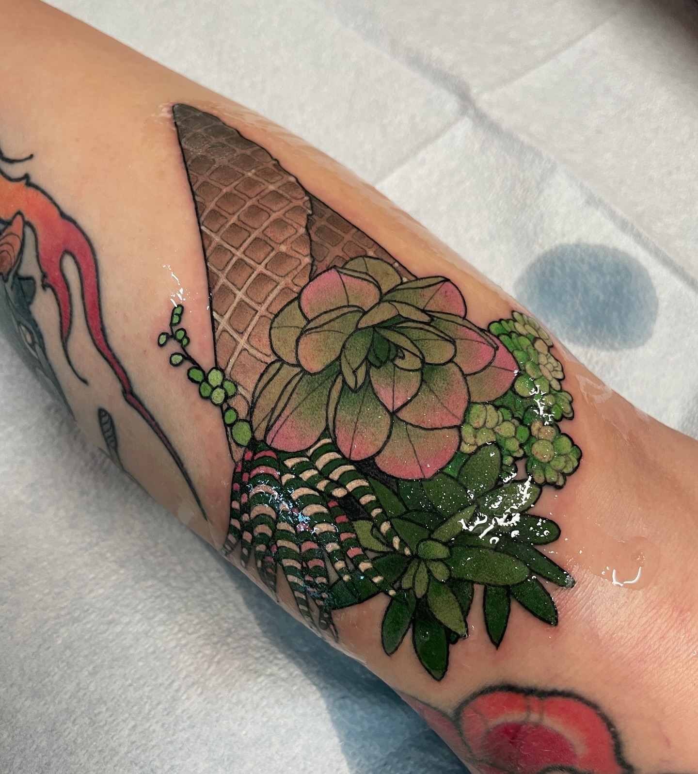 Tattoo by @anne_core — new_school, realism