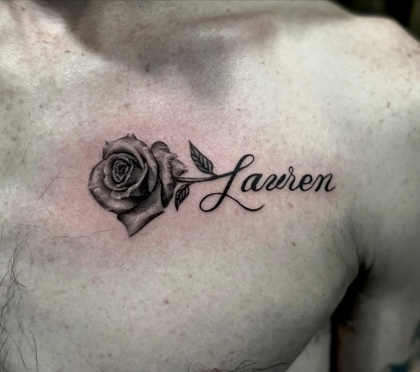 Tattoo by @leeranco_tattoos — black_and_grey