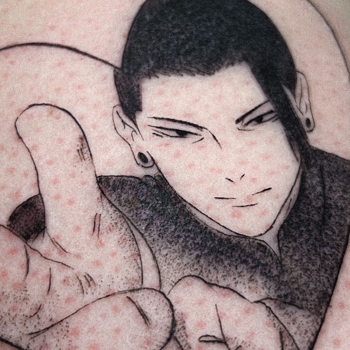Tattoo by @gatxdelboske_ — black_and_grey