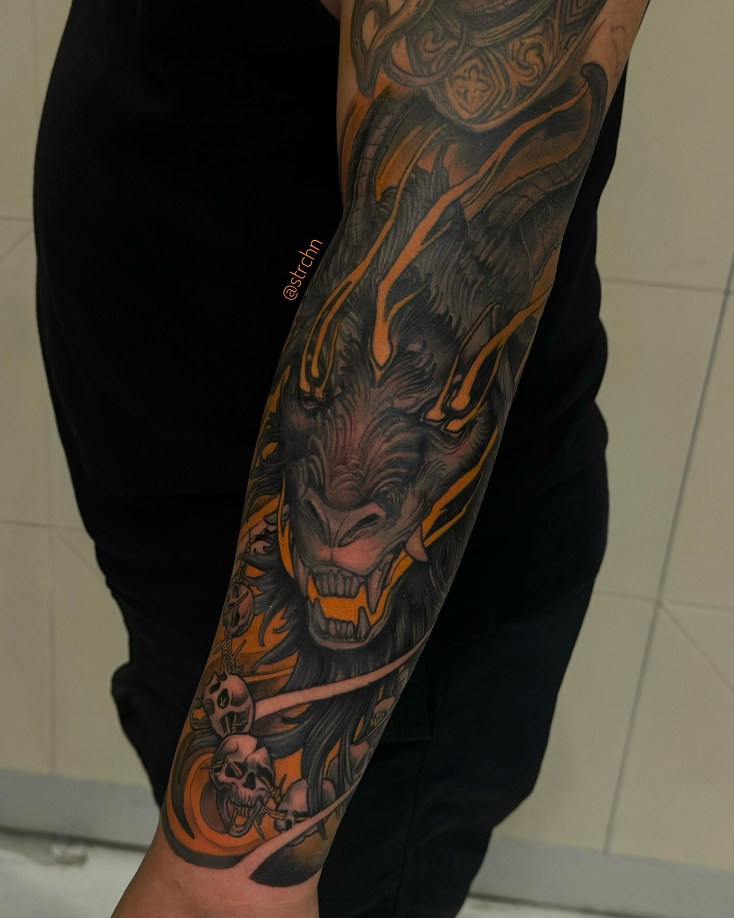 Tattoo by @strchn — japanese_irezumi
