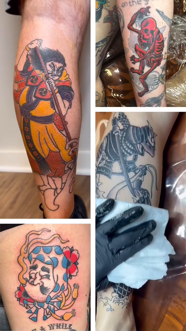 Tattoo by @kakesu_tattoo — japanese_irezumi, neo_traditional