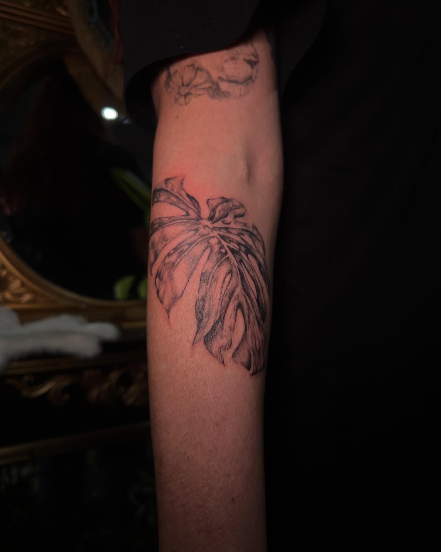 Tattoo by @black.swan.tattoos — black_and_grey