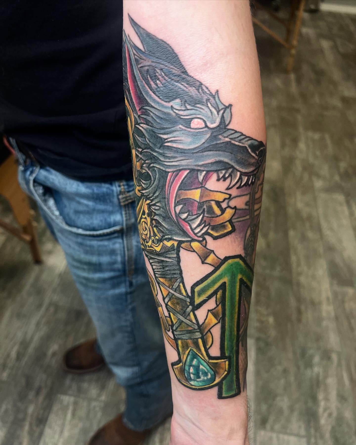 Tattoo by @ryanfukinanderson β anime, realism