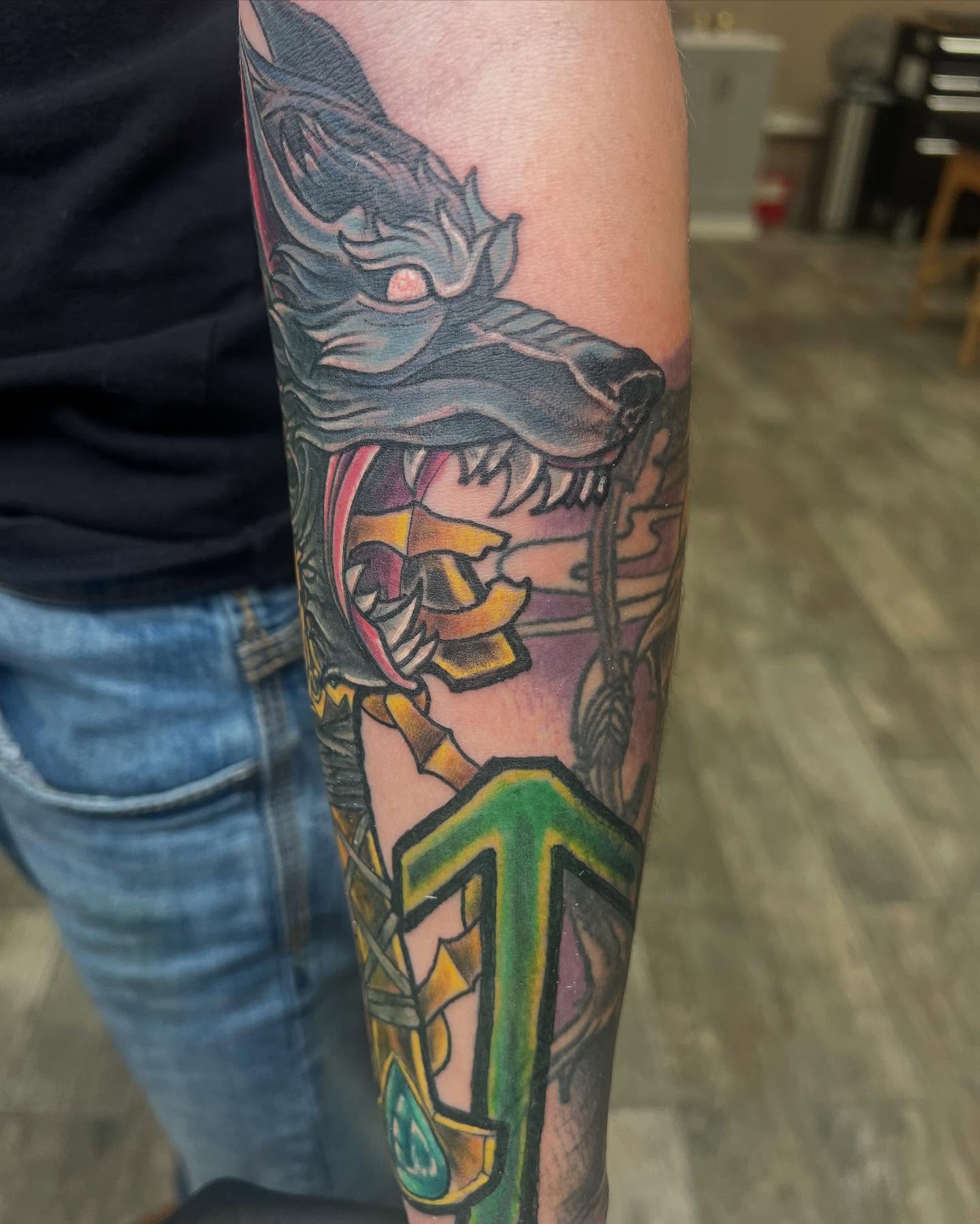 Tattoo by @ryanfukinanderson β american_traditional, dotwork