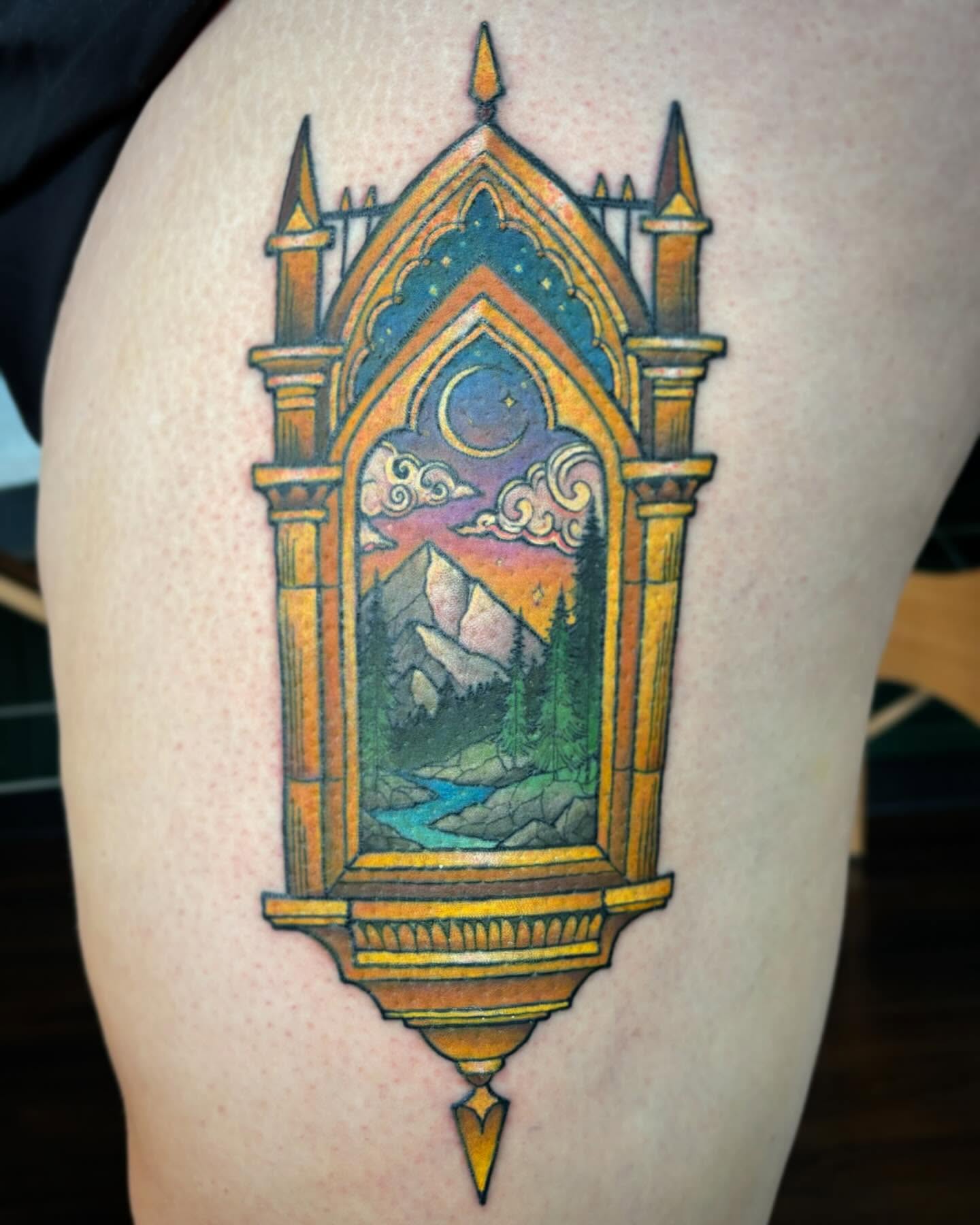 Tattoo by @ldayvee — illustrative, realism