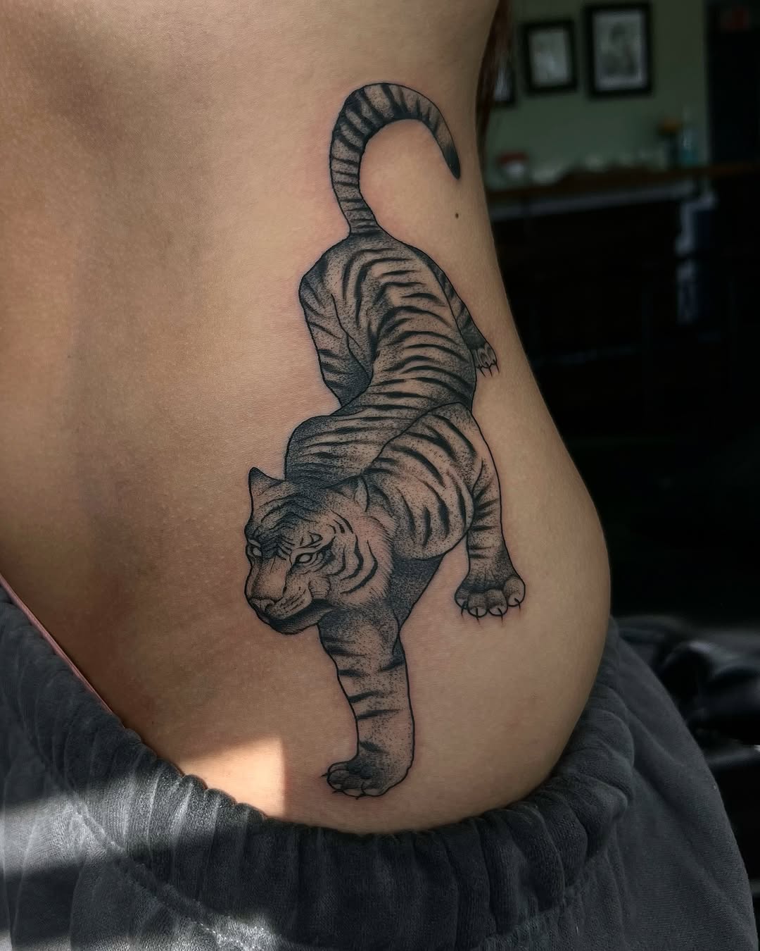 Tattoo by @chloew_tattoos — realism, black_and_grey