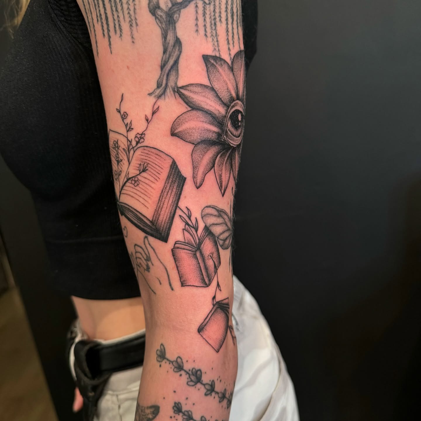 Tattoo by @kreidler_inks — black_and_grey, realism
