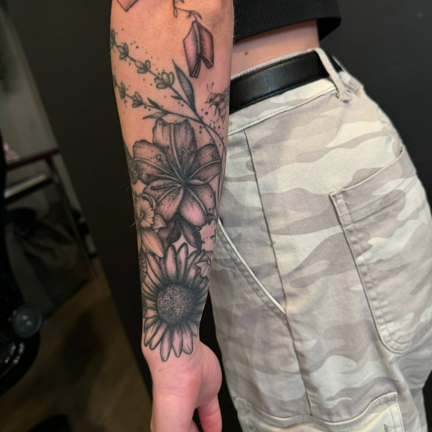 Tattoo by @kreidler_inks — black_and_grey, realism