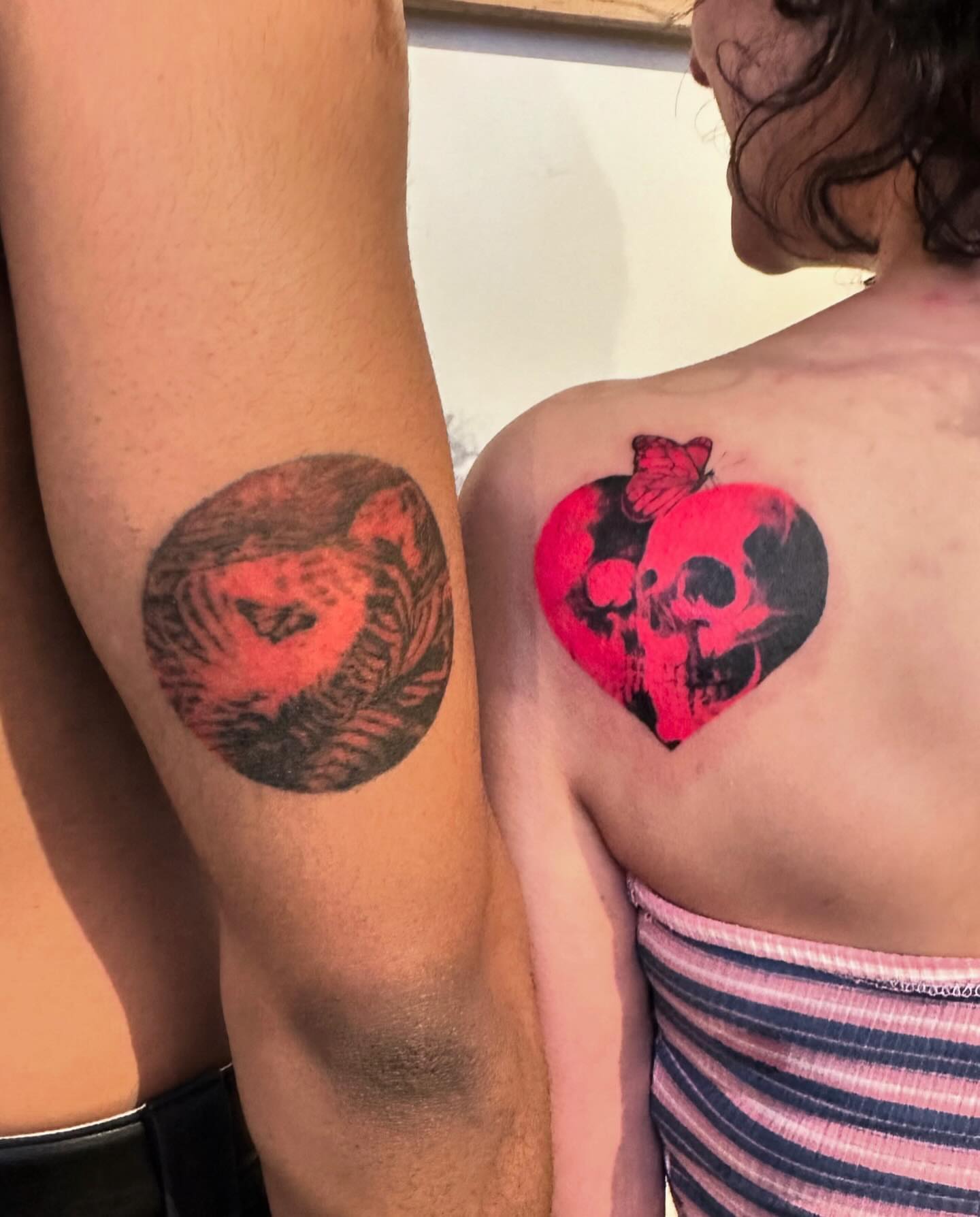 Tattoo by @effacermonexistence — dotwork, realism