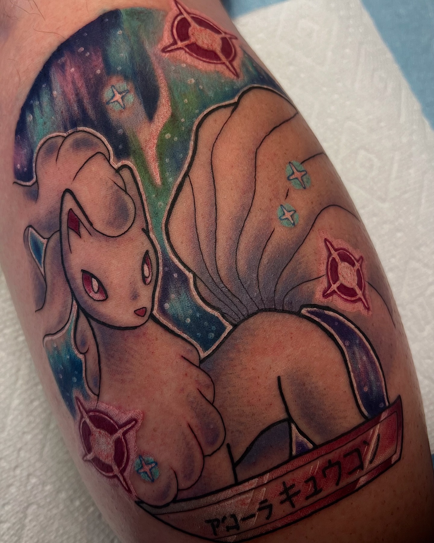 Tattoo by @probablymakayla — anime