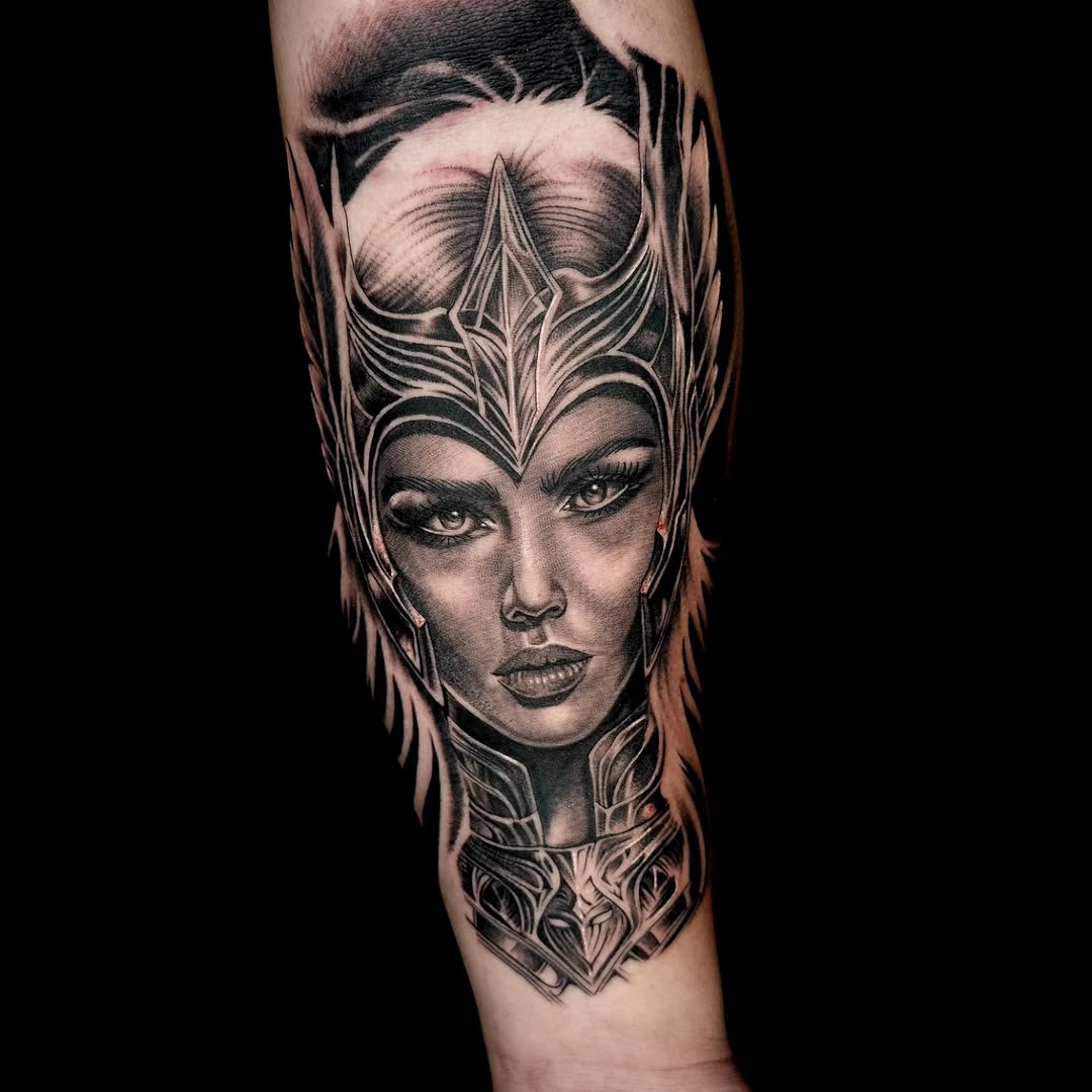 Tattoo by @tattoosbygonzo530 — realism, black_and_grey