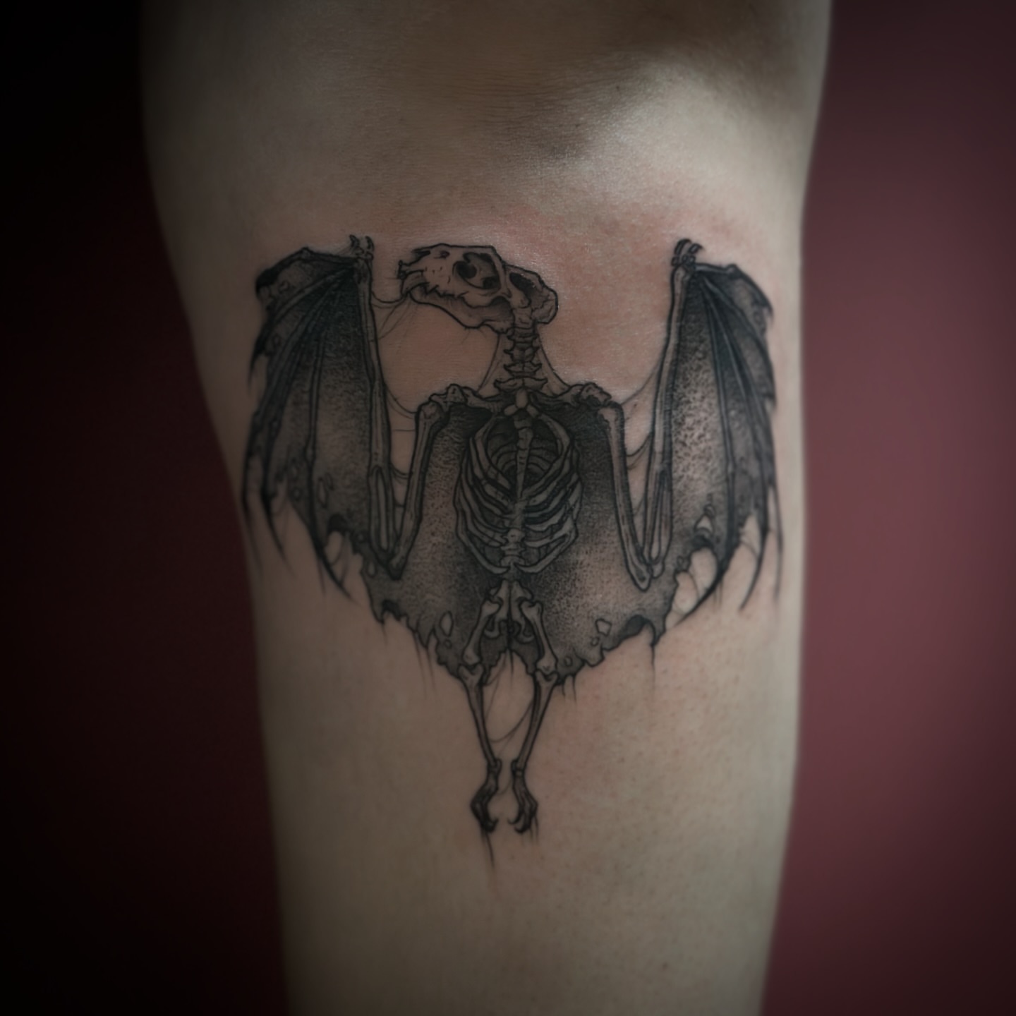 Tattoo by @carnivorousfx — black_and_grey, realism